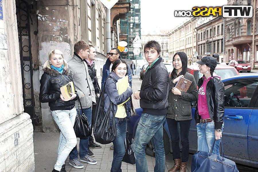 16P Group sex Russian students