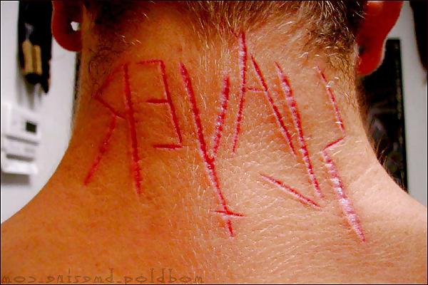22P Teens and  Scarification -  Body Modification