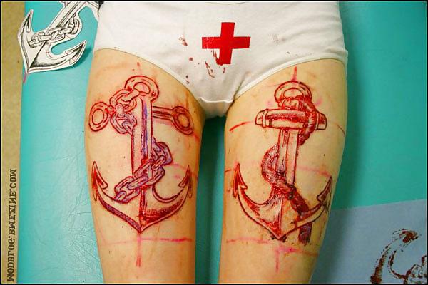 22P Teens and  Scarification -  Body Modification