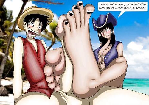 25P Hentai Footjobs 3