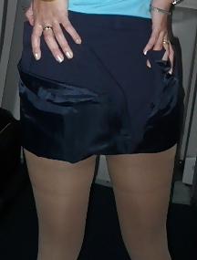 21P Flight attendants stockings ans pantyhose