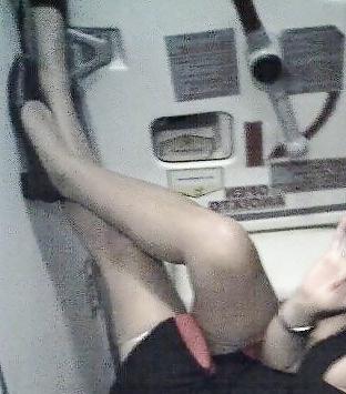 21P Flight attendants stockings ans pantyhose