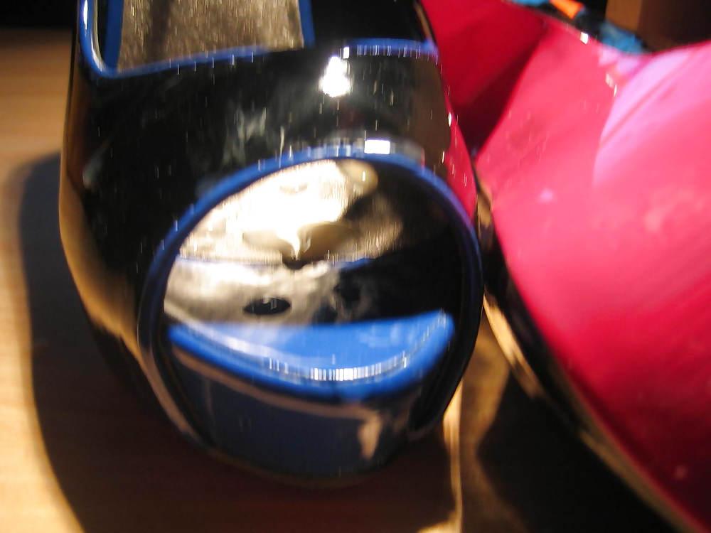 10P Blue heels for my queen