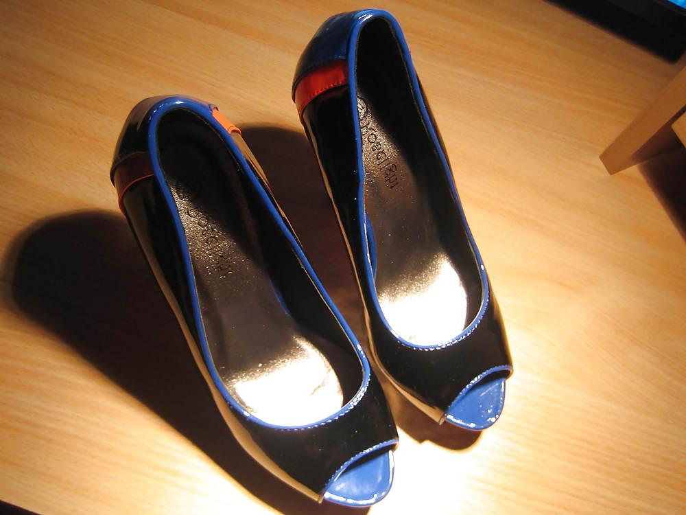 10P Blue heels for my queen