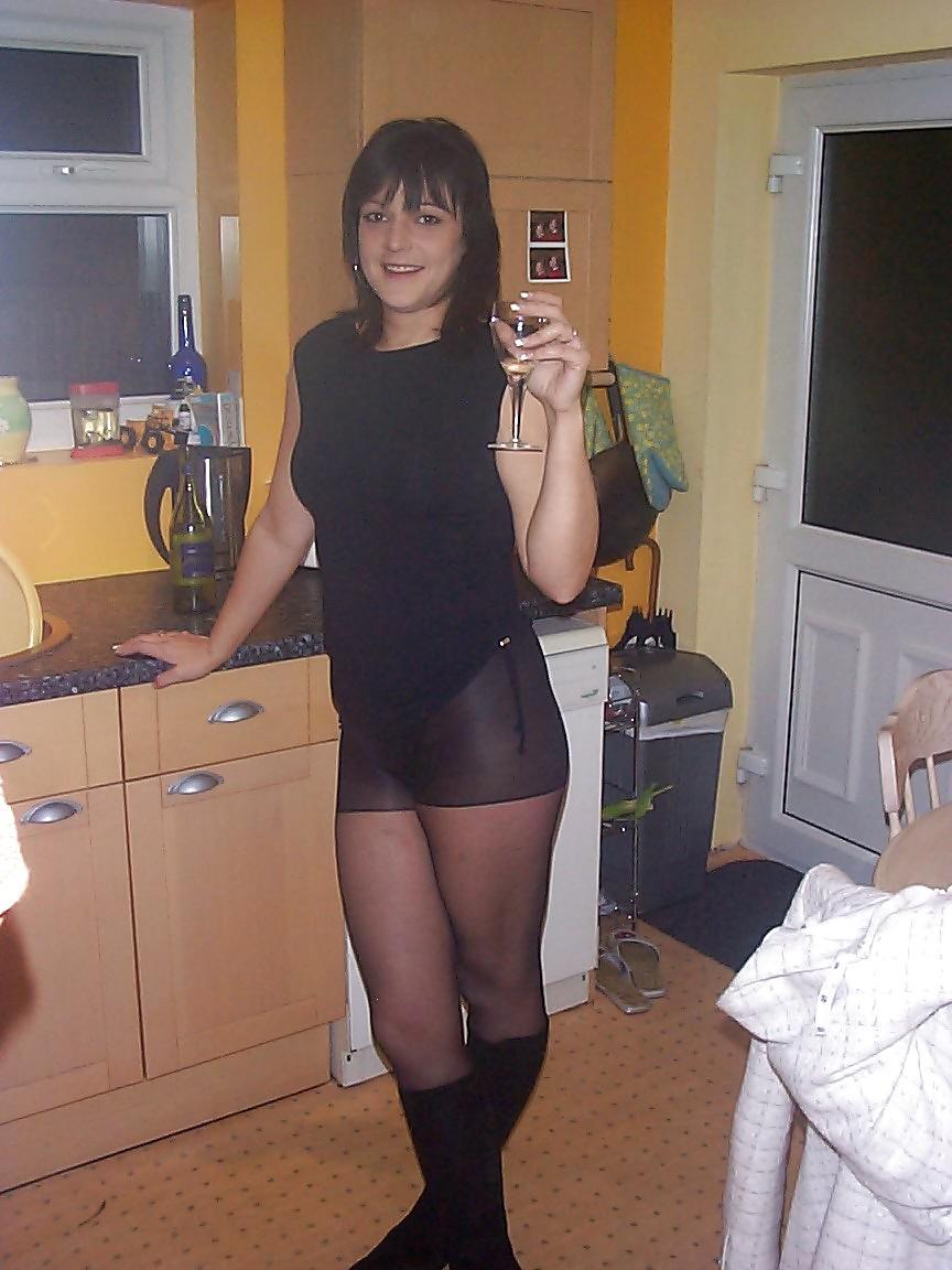 25P Becky Williams , Stockings, Pantyhose, Leggings and Spandex