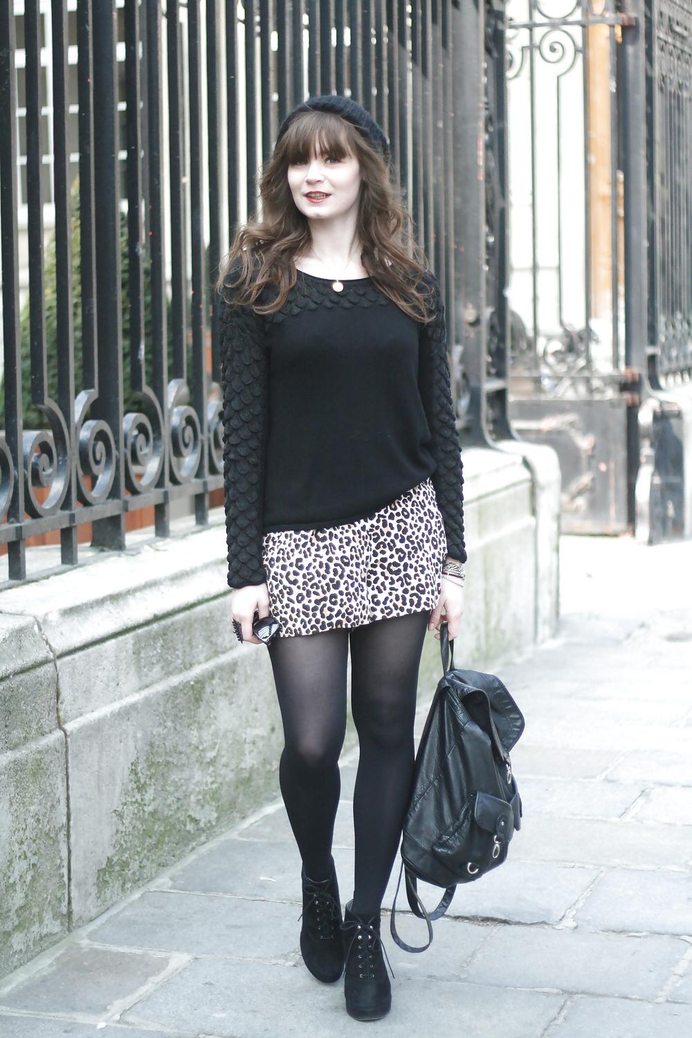 21P French bloggers Mode with sexy legs 5