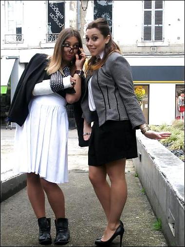 20P French bloggers Mode with sexy legs 6