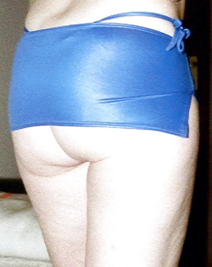11P SAG - Babe's Hot Body In A Sexy Blue Bikini & Miniskirt 04
