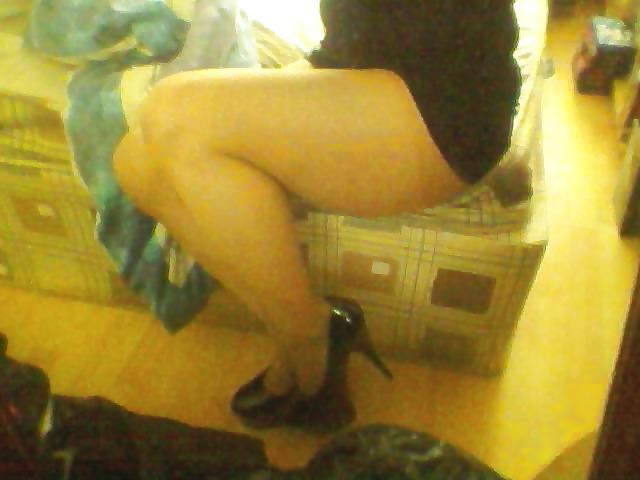 10P Black Dress & Pantyhose