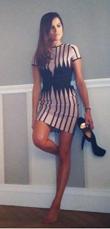 25P Karine Ferri French TV Presenter with sexy legs