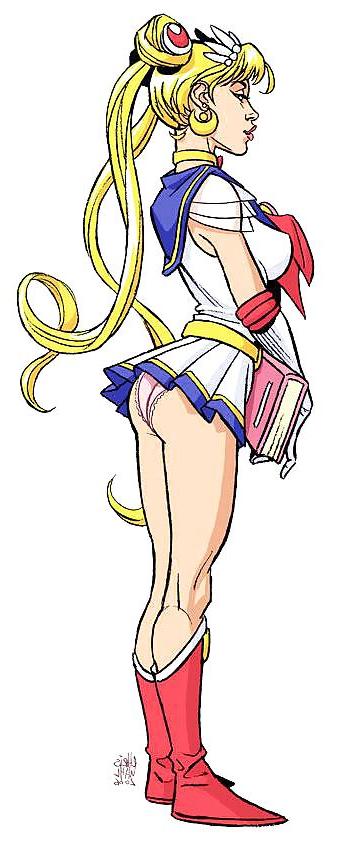 25P Sailor Moon  ecchi y hentai