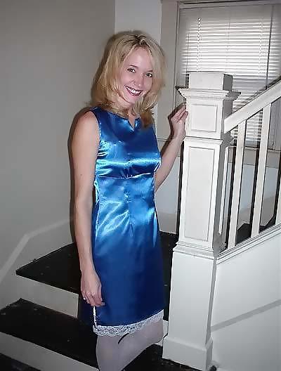 24P Satin Dress, Slip & Camisole