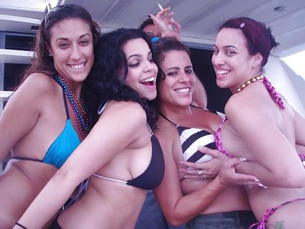 15P Milf latina on a boat