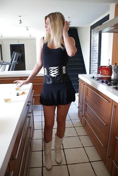 25P French blonde Elodie