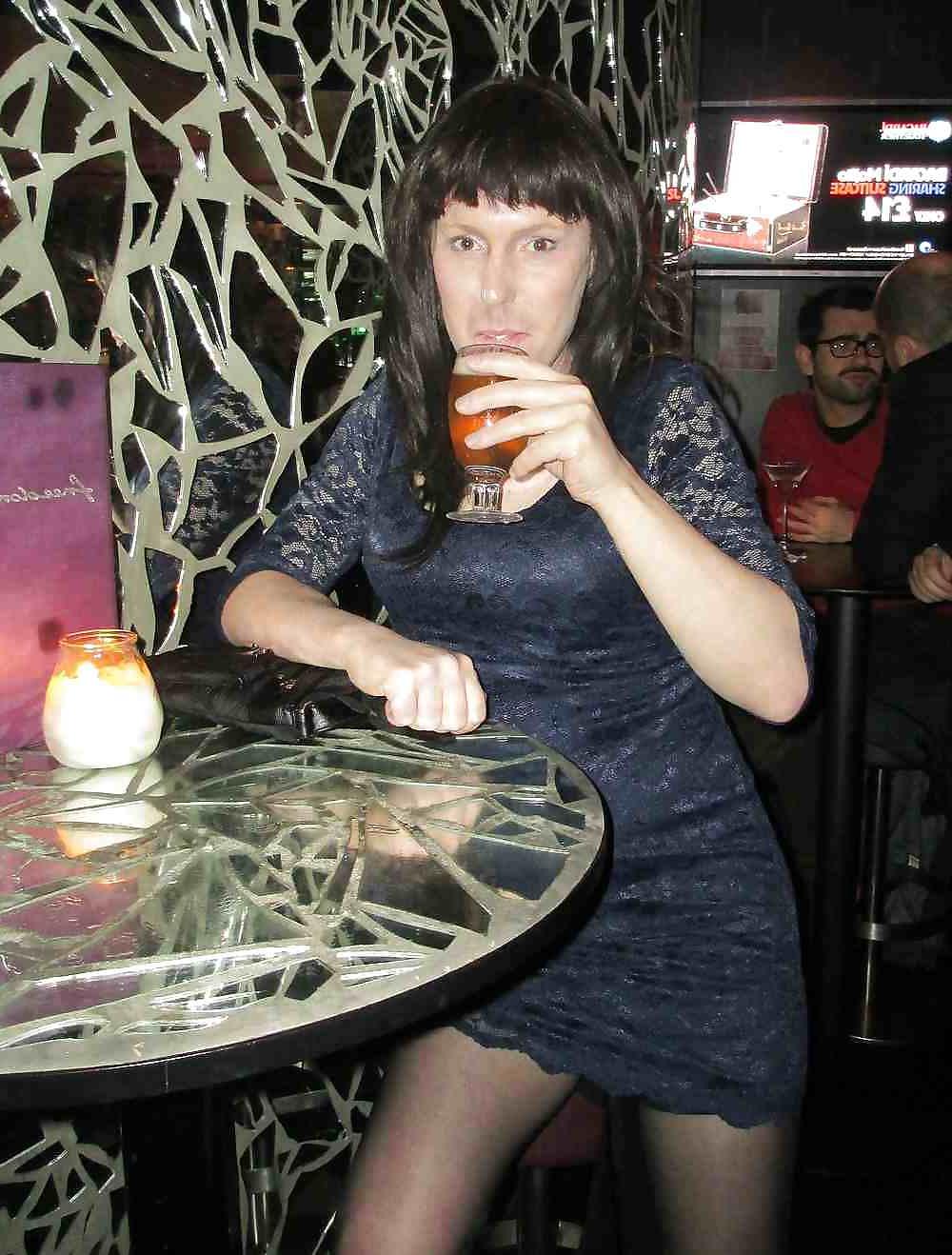 11P Sexy short lace dress and tights
