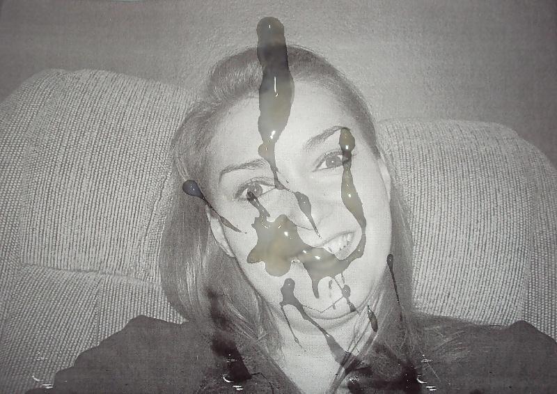 7P Cum on pics of...