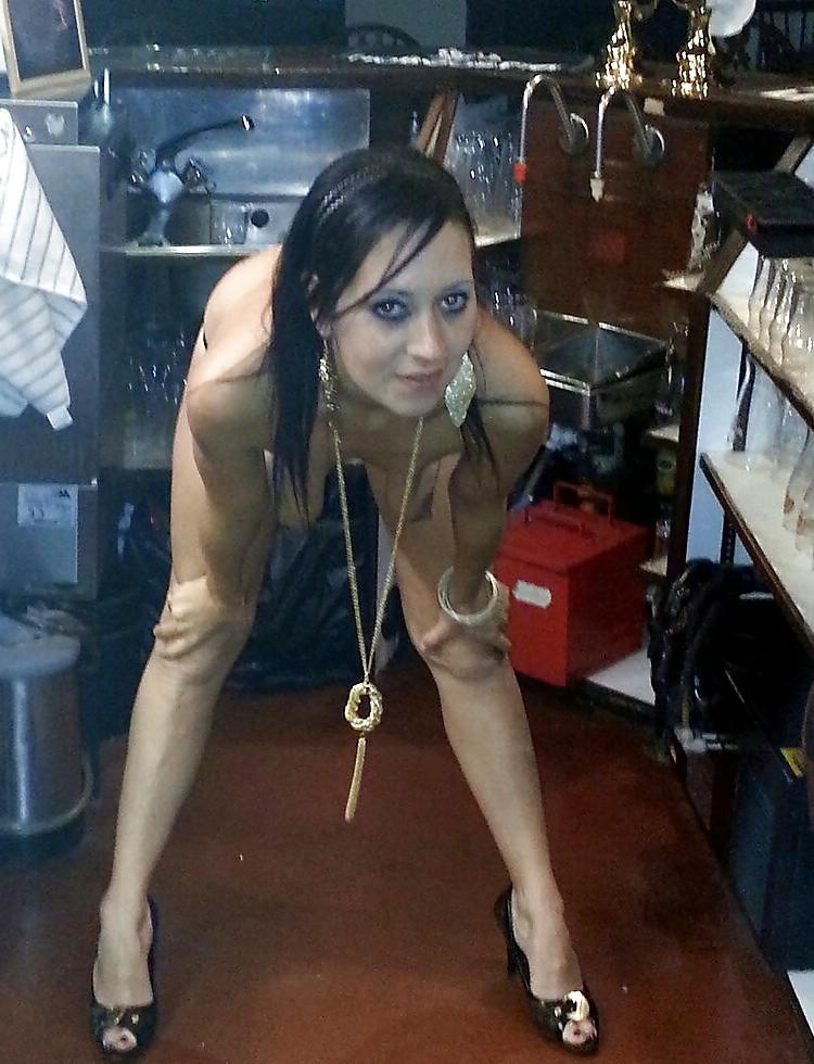 25P Dirty tattooed wife, horny elongated flat tits