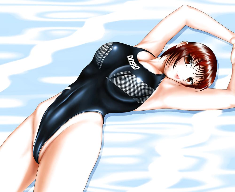 25P HENTAI - Girls with One-Piece-Swimsuit
