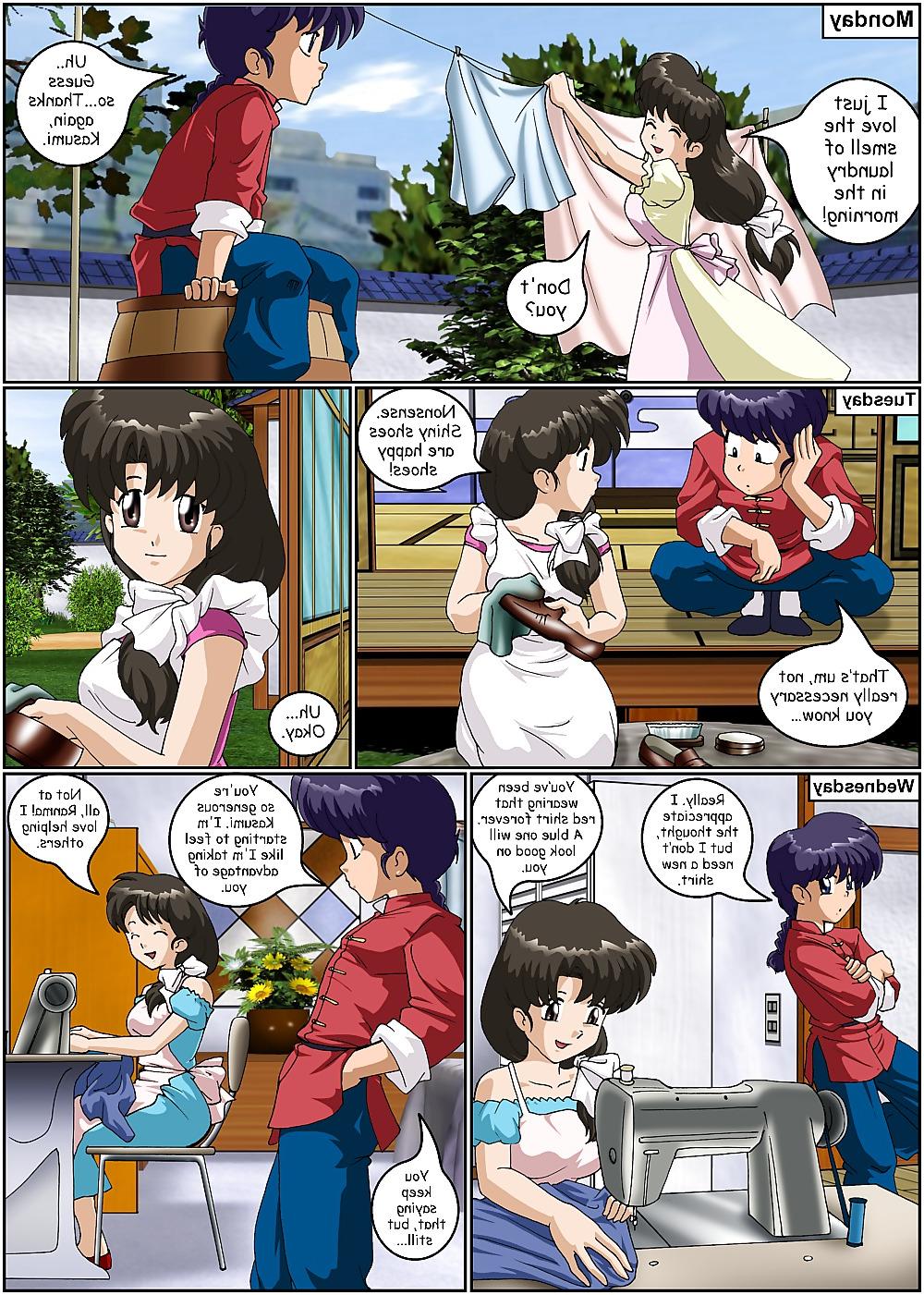 25P Halten Sie es sauber – Ranma Hentai
