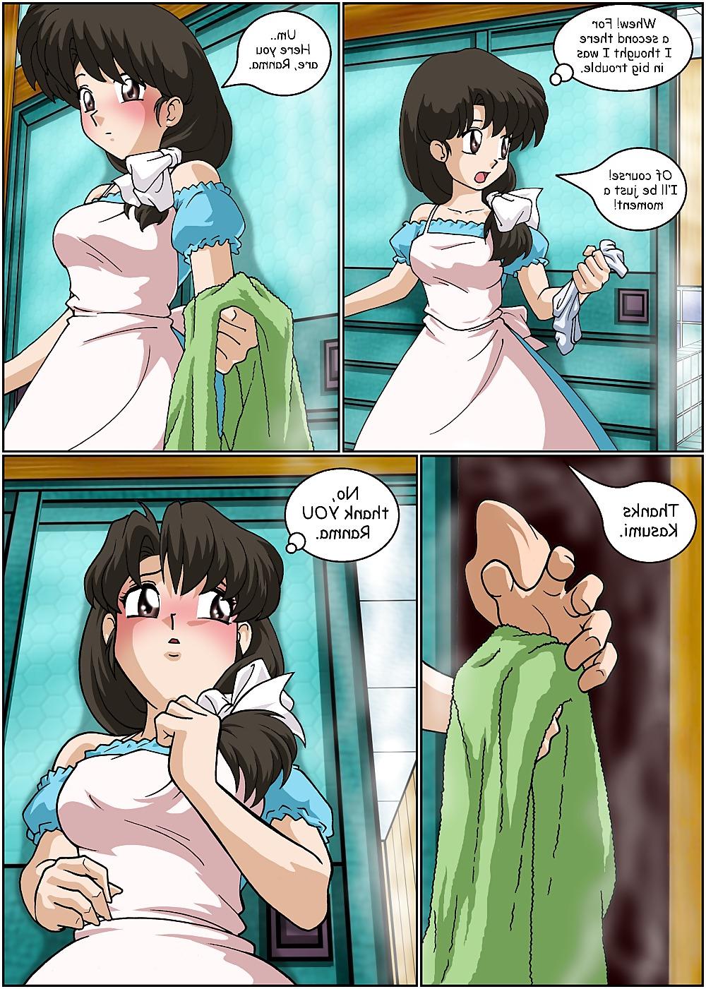 25P Halten Sie es sauber – Ranma Hentai