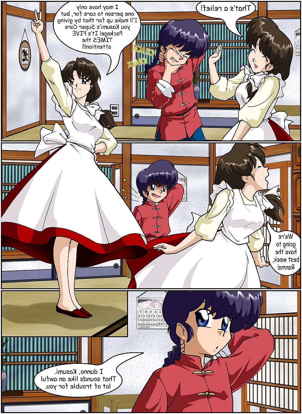 25P Halten Sie es sauber – Ranma Hentai