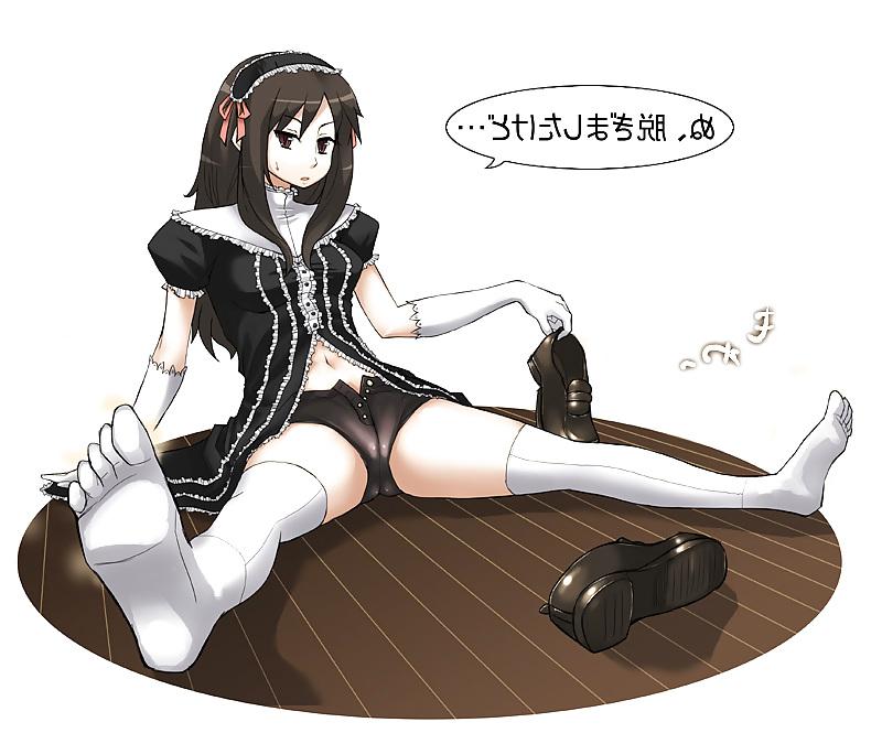 25P Sweaty Stinky Hentai Gurl Feets
