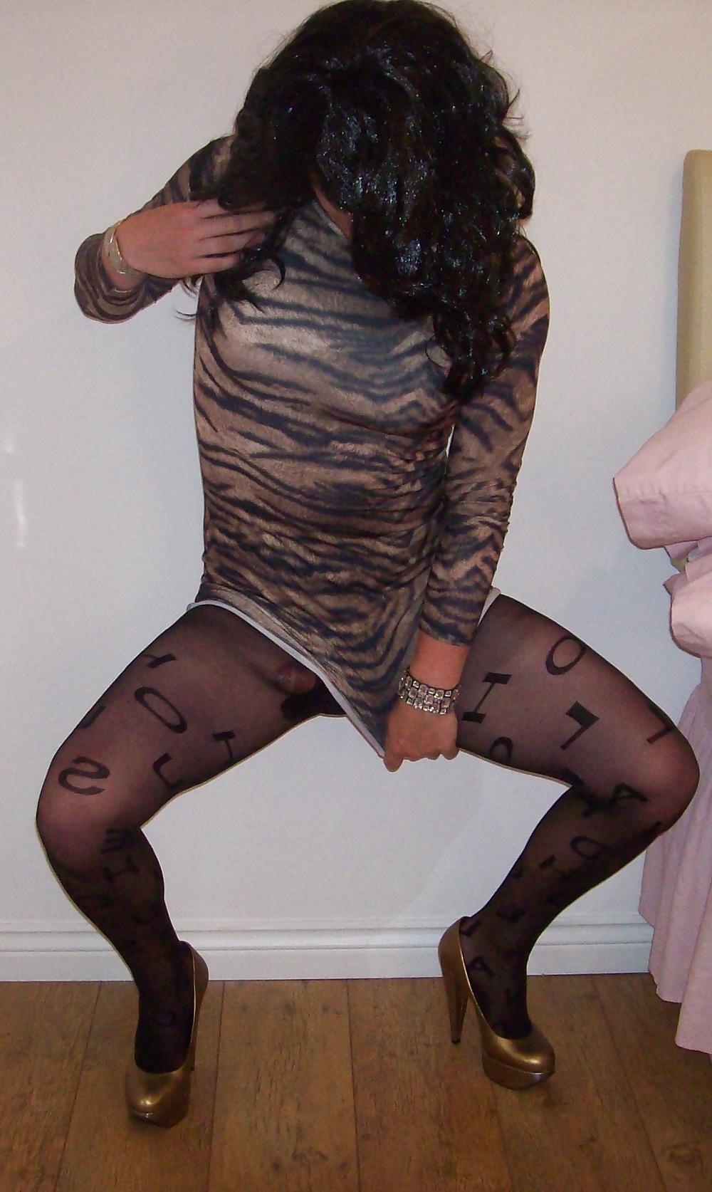 18P Chav Dress and House of Holland Tights