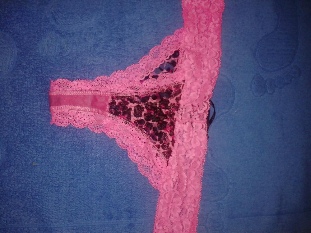11P Dirty thongs panties of sis in law