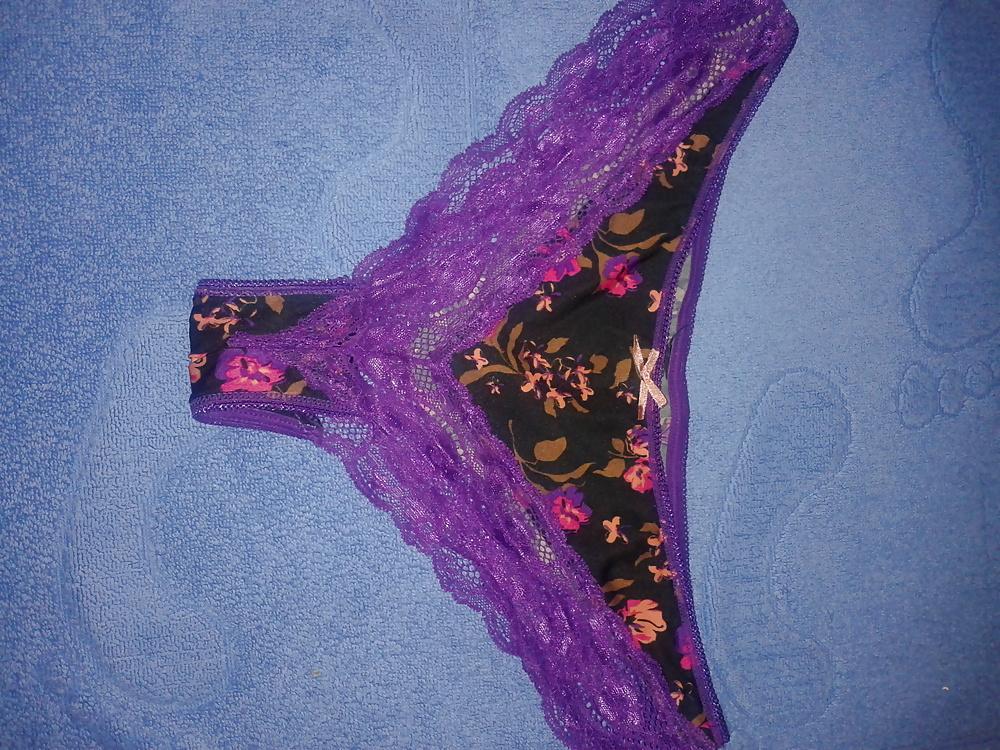 11P Dirty thongs panties of sis in law