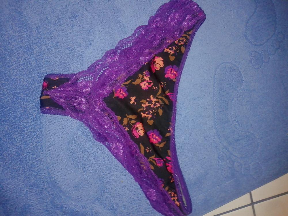 11P Dirty thongs panties of sis in law