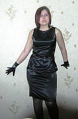 25P Satin dress, suit, uniform