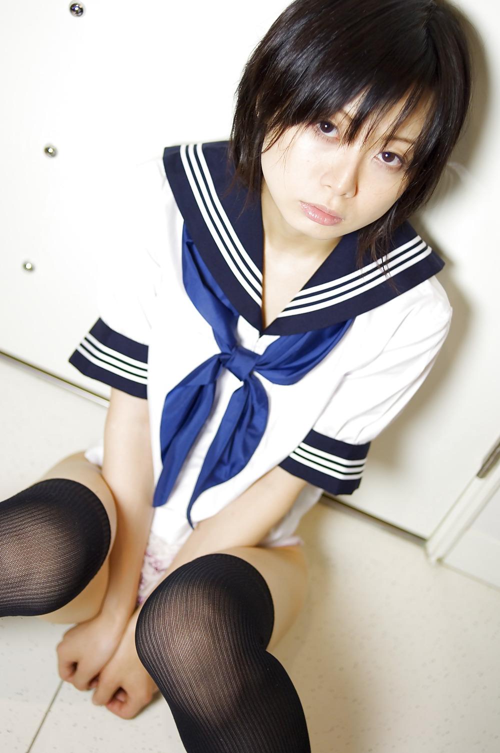 25P School Girl Cosplay