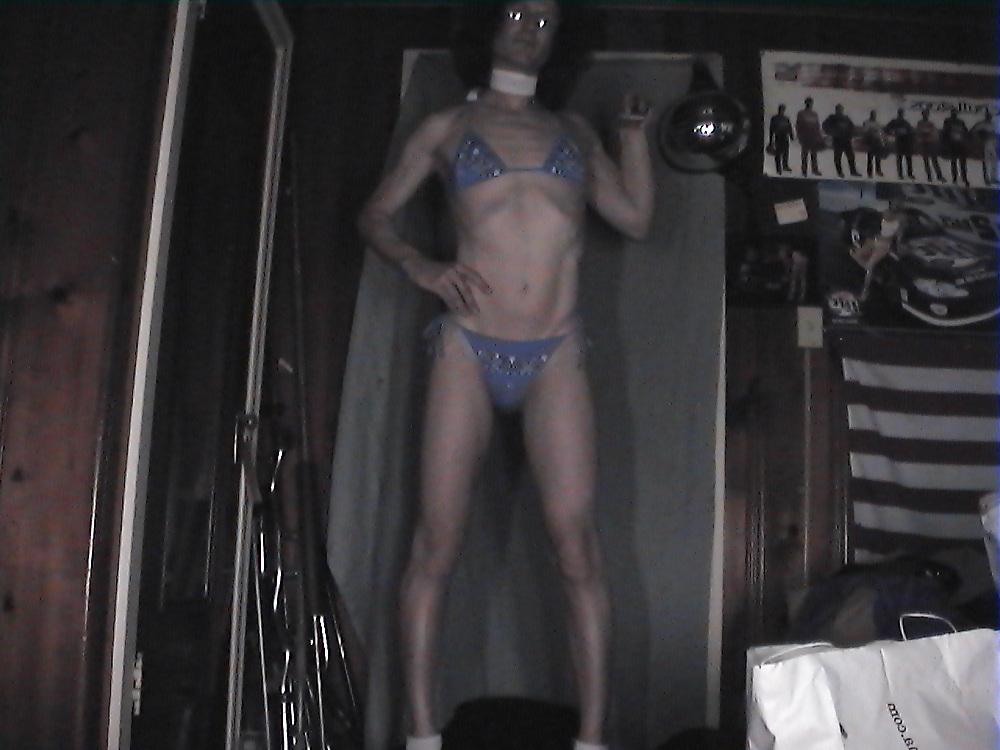 8P Blue bikini