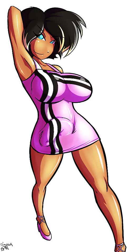 25P Bulges, shemale, futa and dickgirl toons dressed and bulging