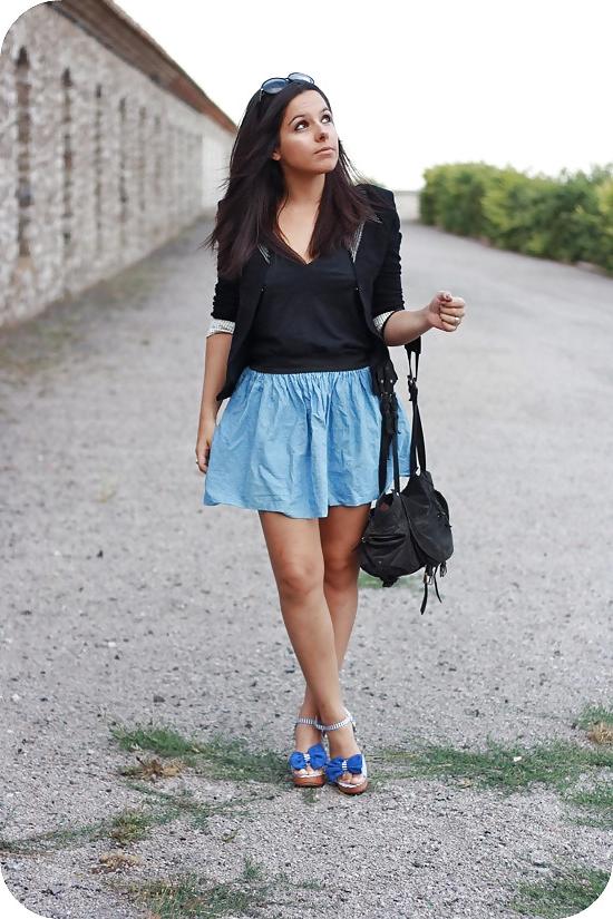 20P French bloggers Mode with sexy legs 2