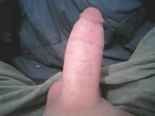 12P Even more of my shaven cock and some cum
