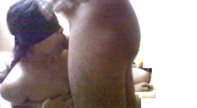 8P Blind folded indian wife smoking and sucking dick