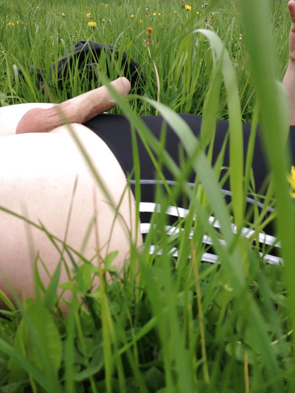 25P Outdoor masturbation in swimsuit