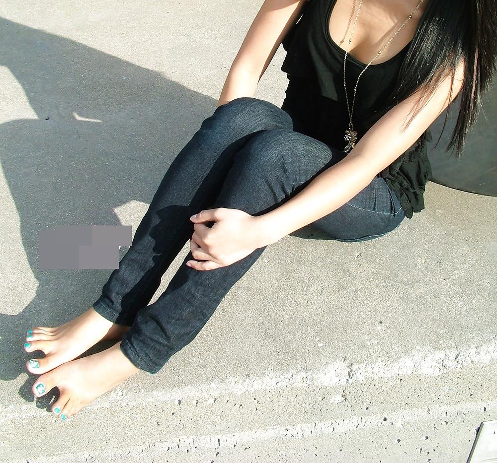 15P Milf blue feet 2