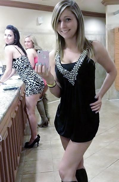 25P Sexy Facebook teens in Micro Dress 