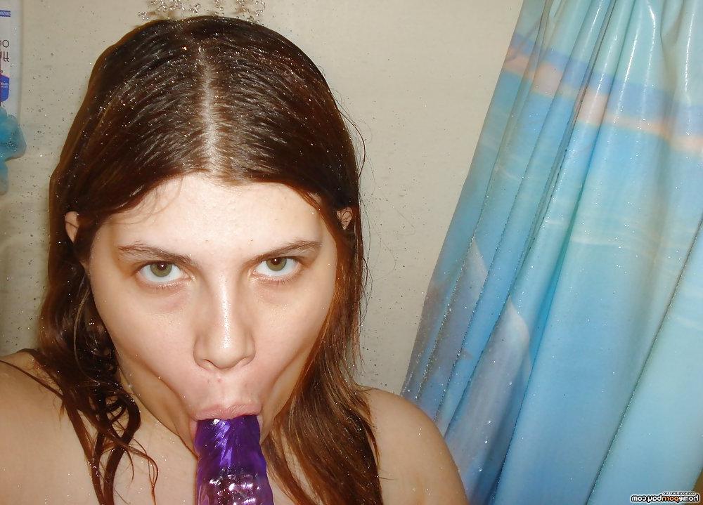 17P Drilling her tight beaver hard