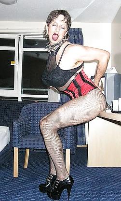 21P I love a tranny in a corset 16