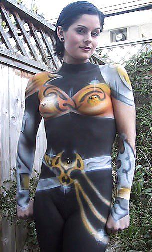 25P Sexy body paint