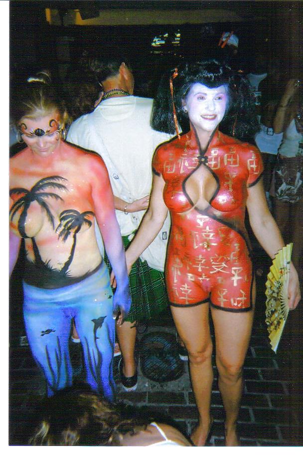 25P Sexy body paint