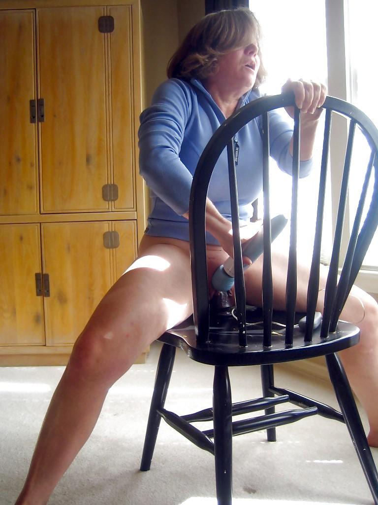 25P MarieRocks 50+ Riding Mounted Dildo Sex