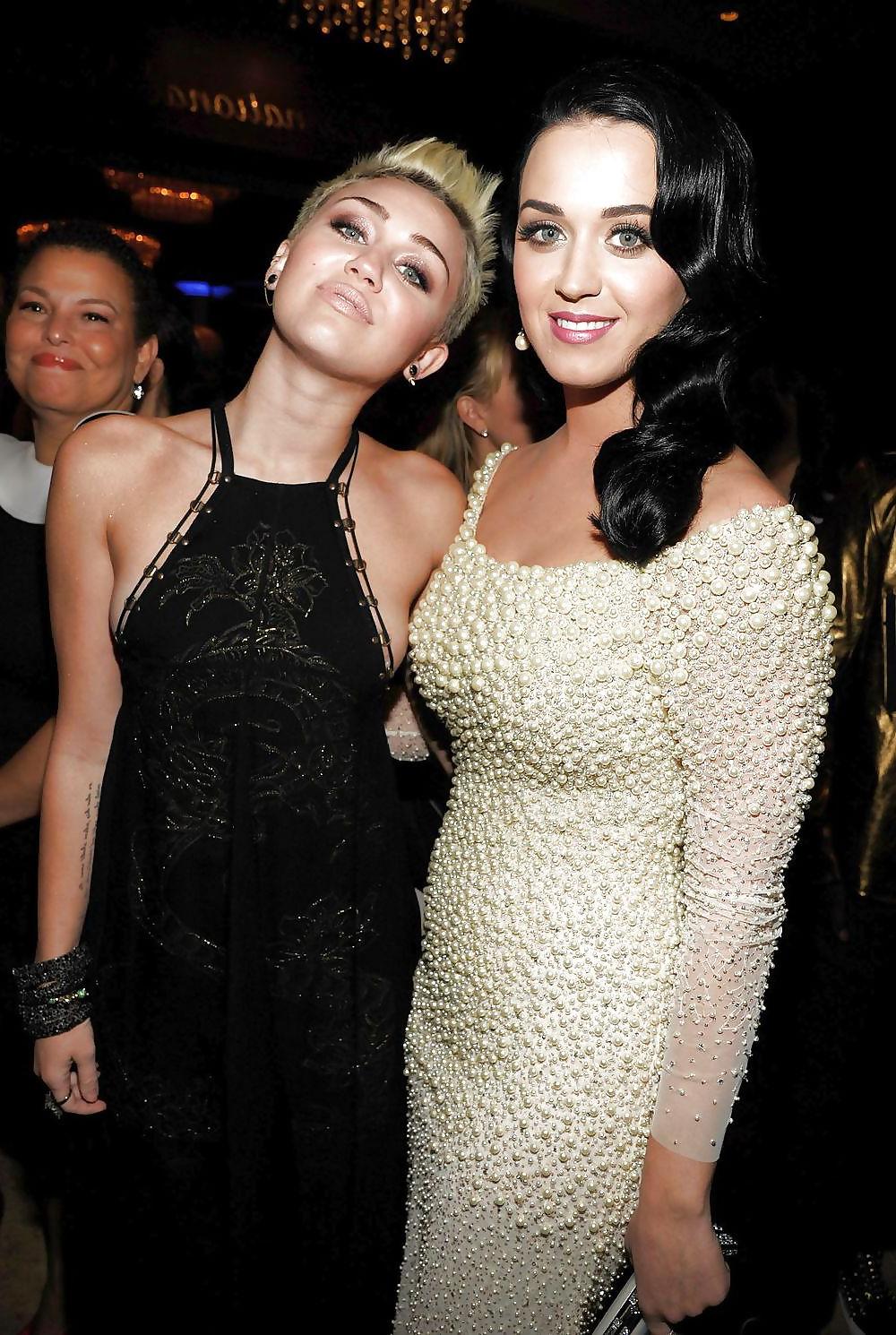 25P Sexy Dress Miley Cyrus at the Clive Davis Grammy Party 2013