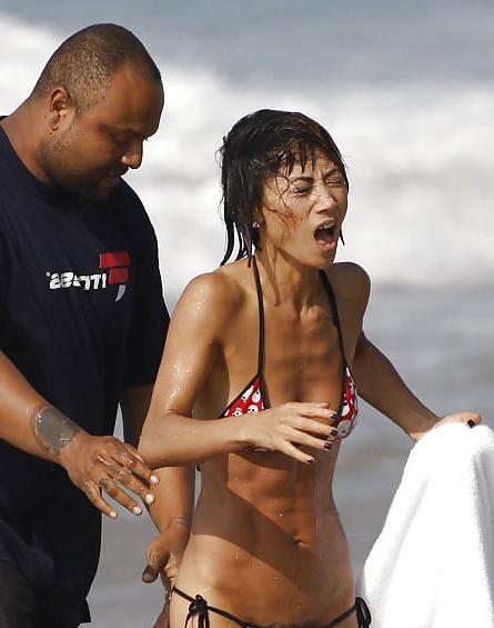 25P Bai Ling's Perky Nipples and Tight Body