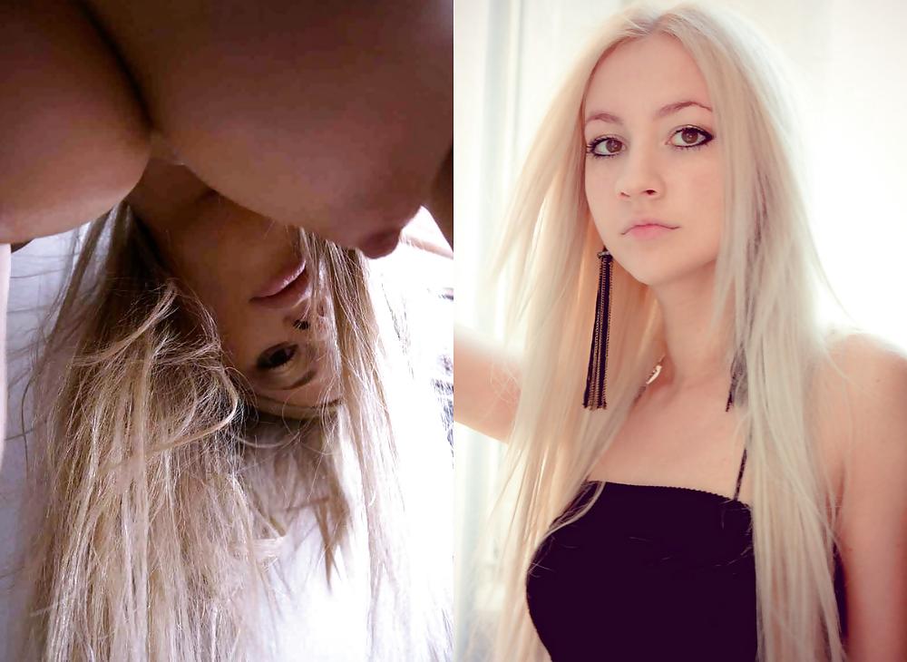 25P Russian girls and women. (Dress and undress).