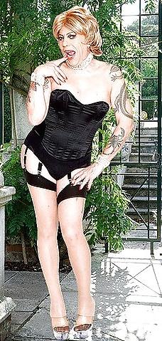 16P I love a tranny in a corset 21