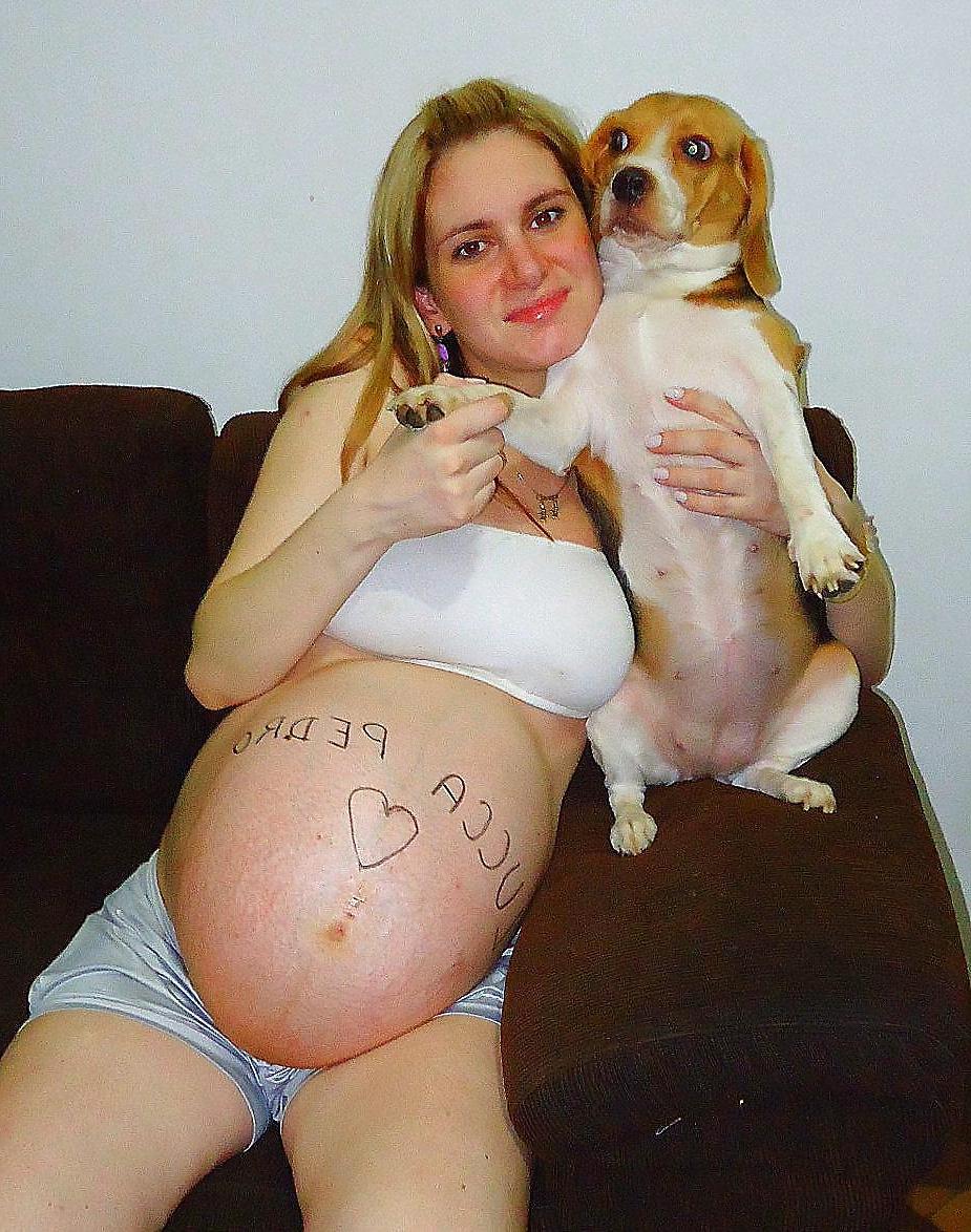 6P Body Writing - pregnant